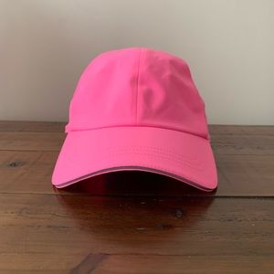 Lululemon Athletica Hot Pink Golf Hat